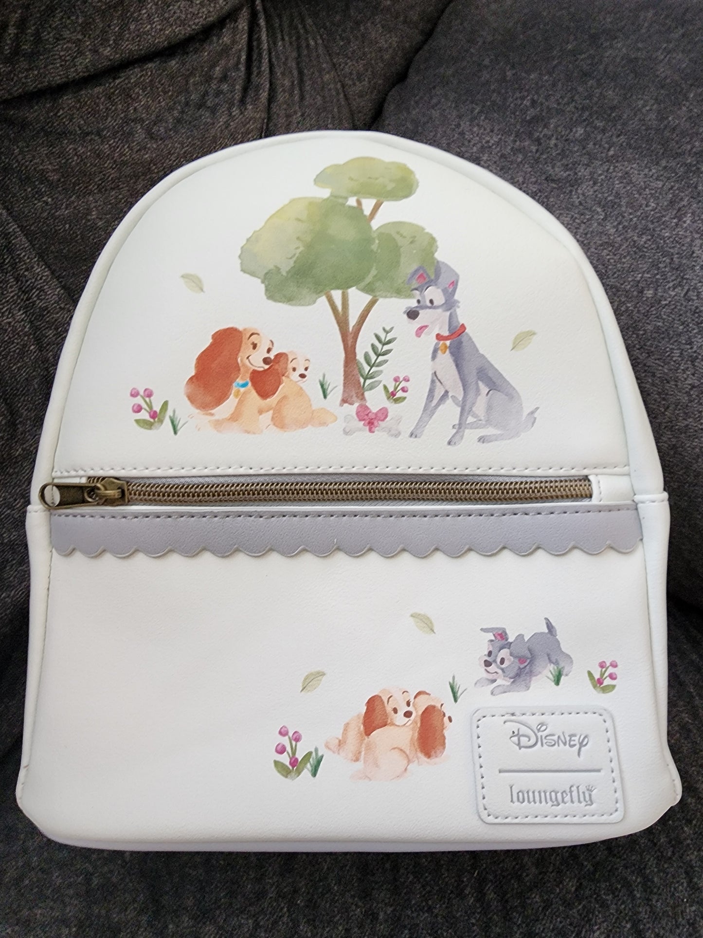 Loungefly Disney Lady and the Tramp and Puppies Backpack