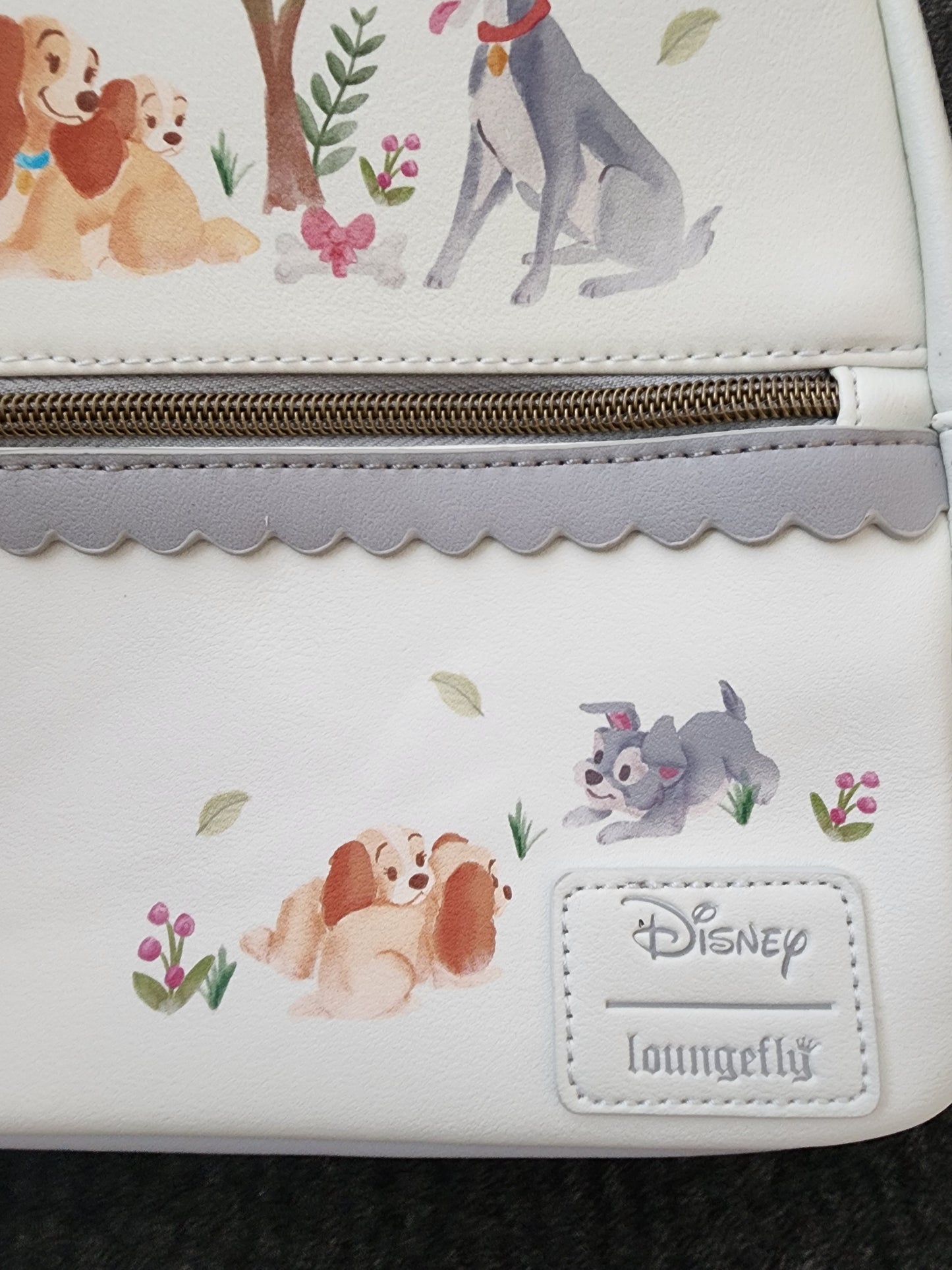 Loungefly Disney Lady and the Tramp and Puppies Backpack