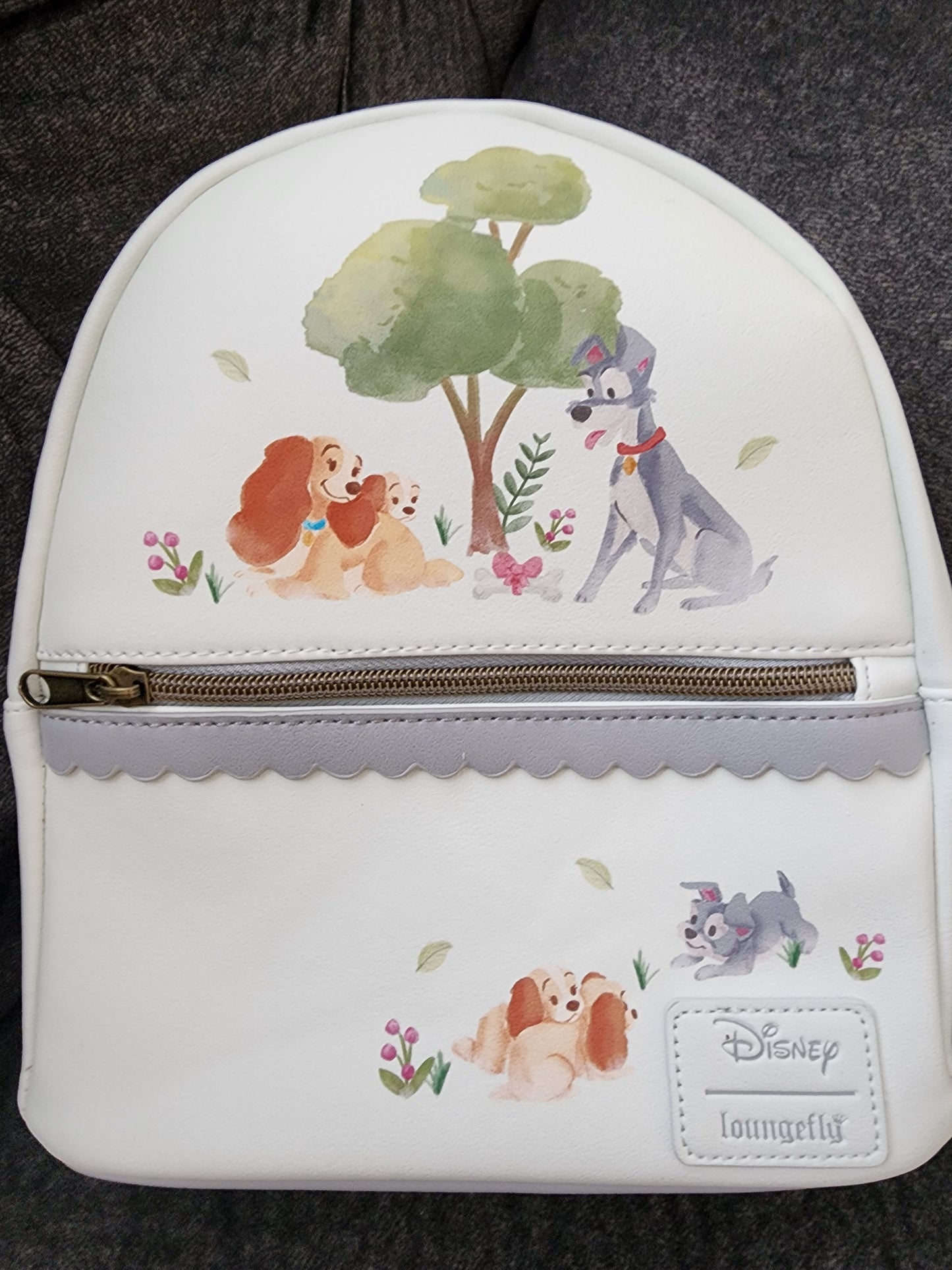 Loungefly Disney Lady and the Tramp and Puppies Backpack