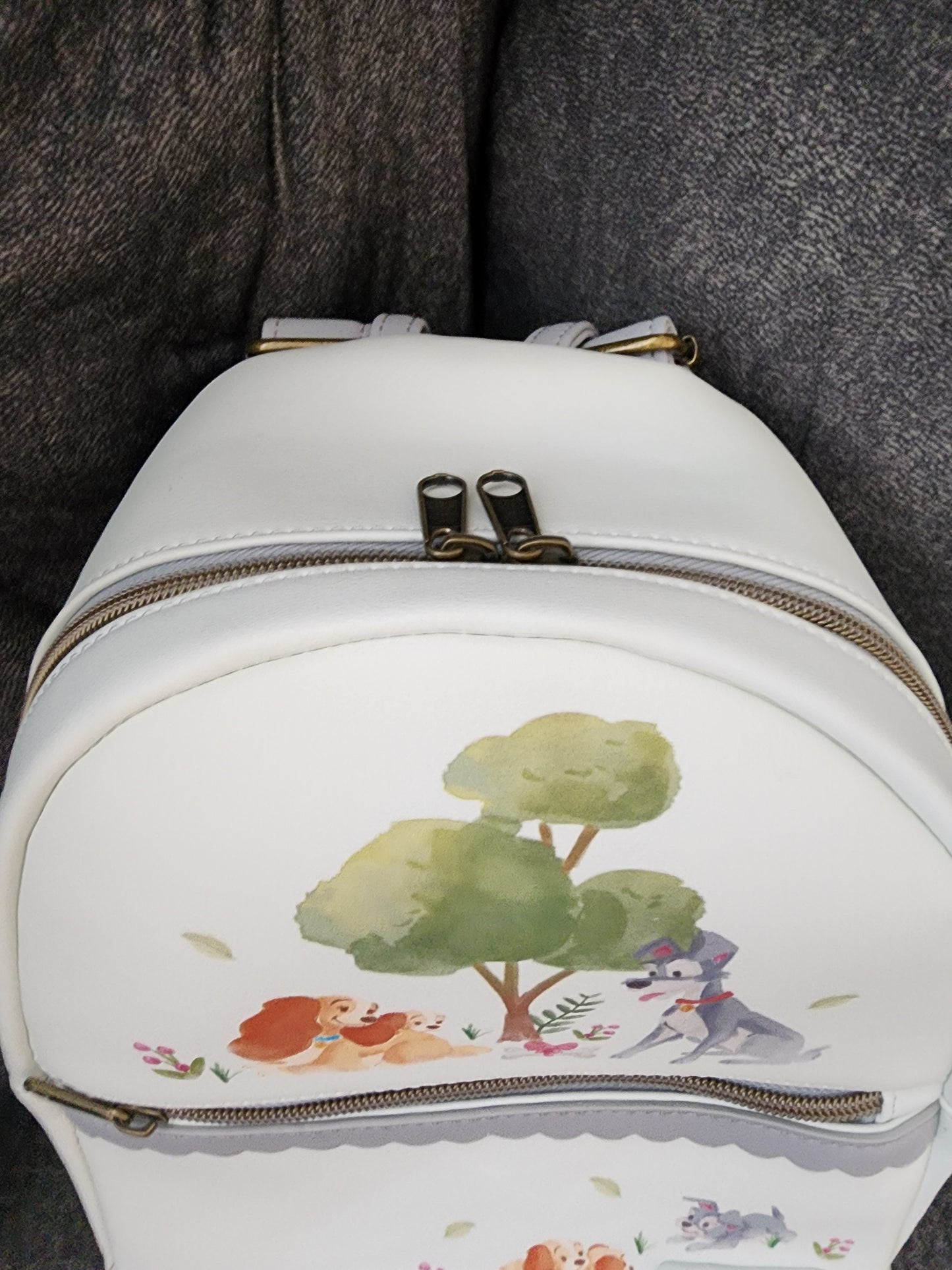 Loungefly Disney Lady and the Tramp and Puppies Backpack