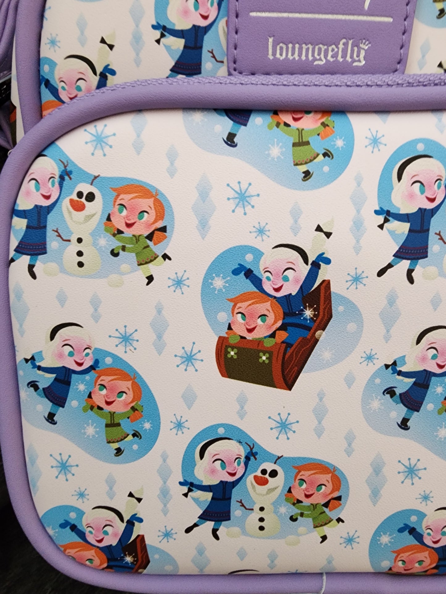 Loungefly Disney Frozen Chibi Crossbody Bag