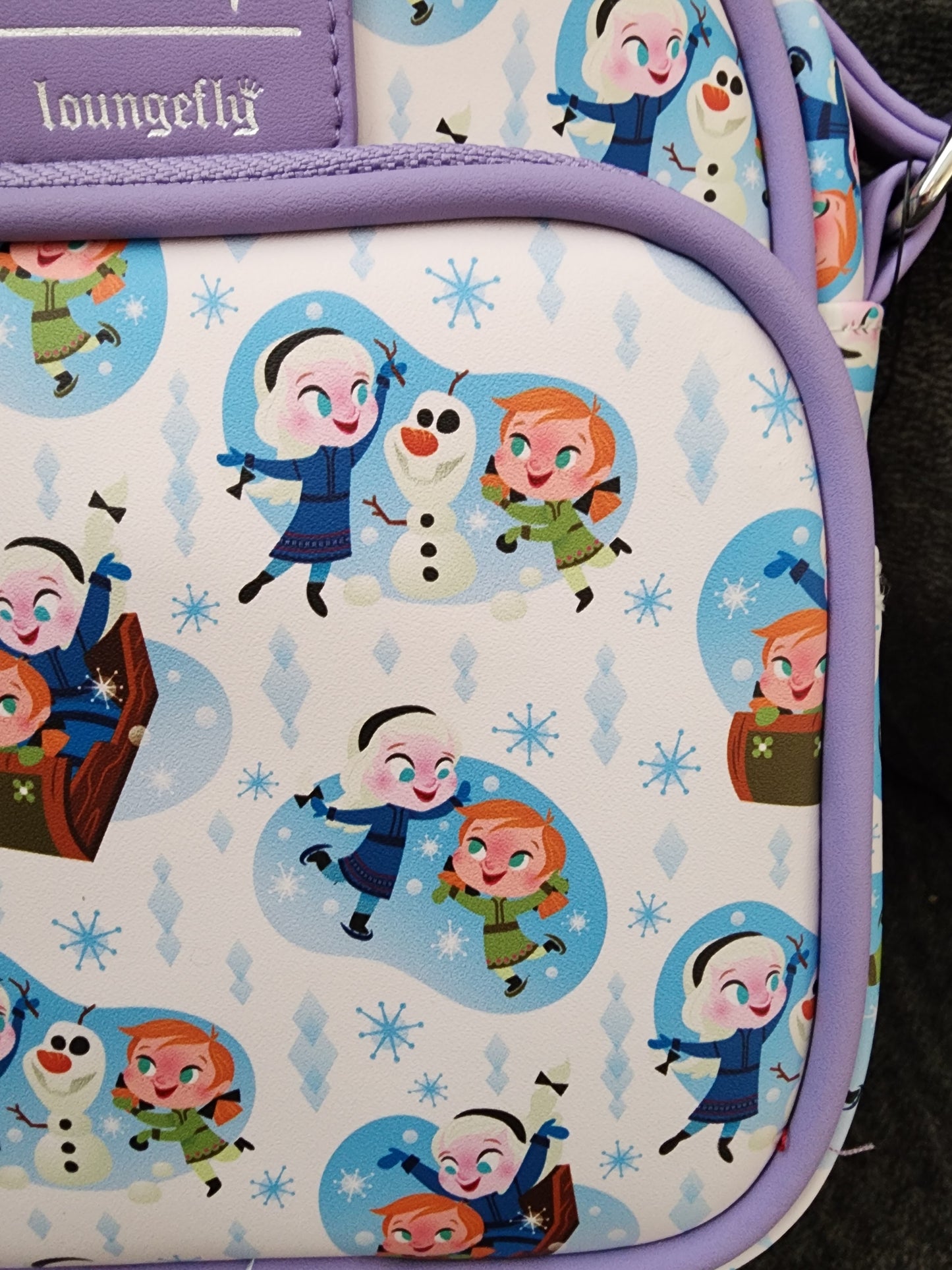 Loungefly Disney Frozen Chibi Crossbody Bag