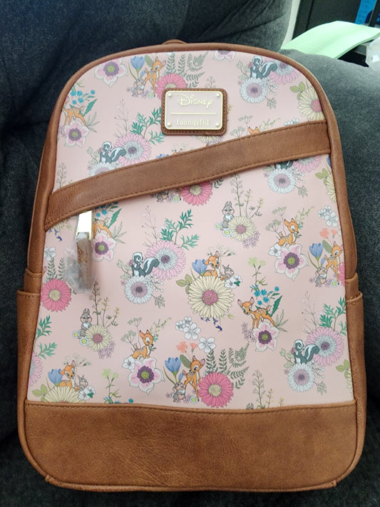 Loungefly Disney Bambi and Friends Floral Backpack