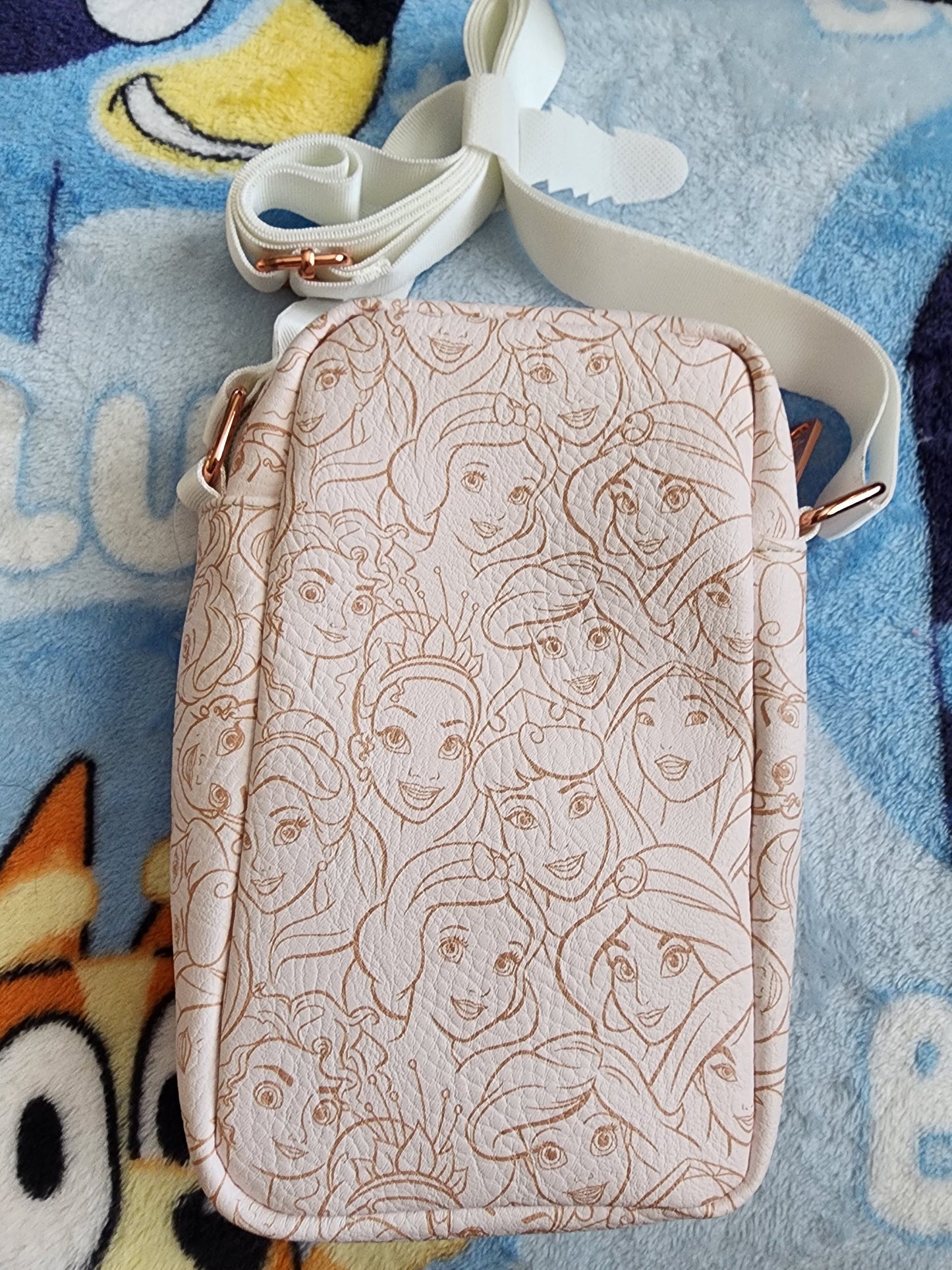 Disney Princess Rose Gold Crossbody Bag