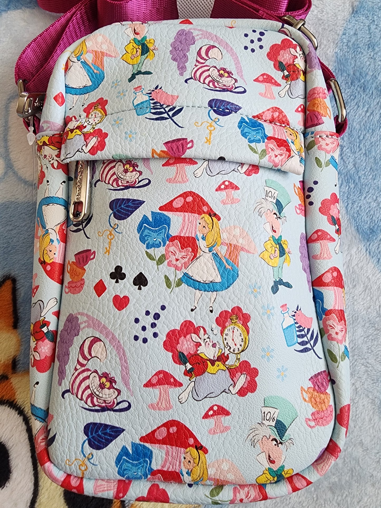 Disney Alice in Wonderland Crossbody Bag