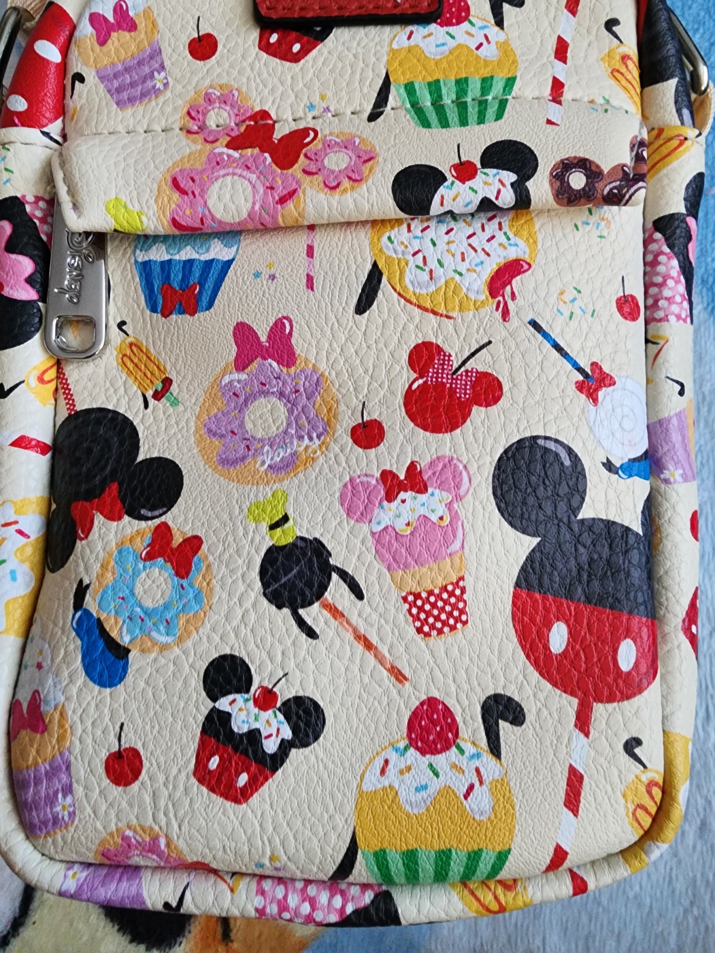 Disney Mickey and Friends Delicious Desserts Crossbody Bag