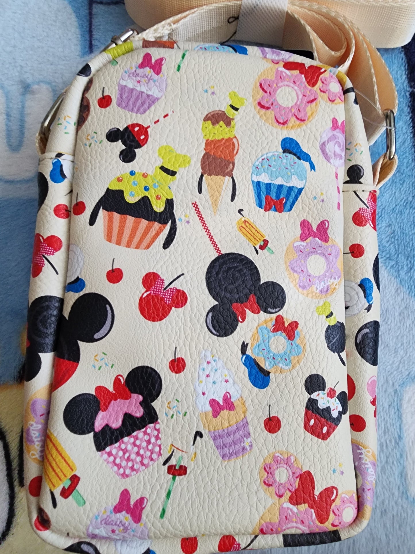 Disney Mickey and Friends Delicious Desserts Crossbody Bag