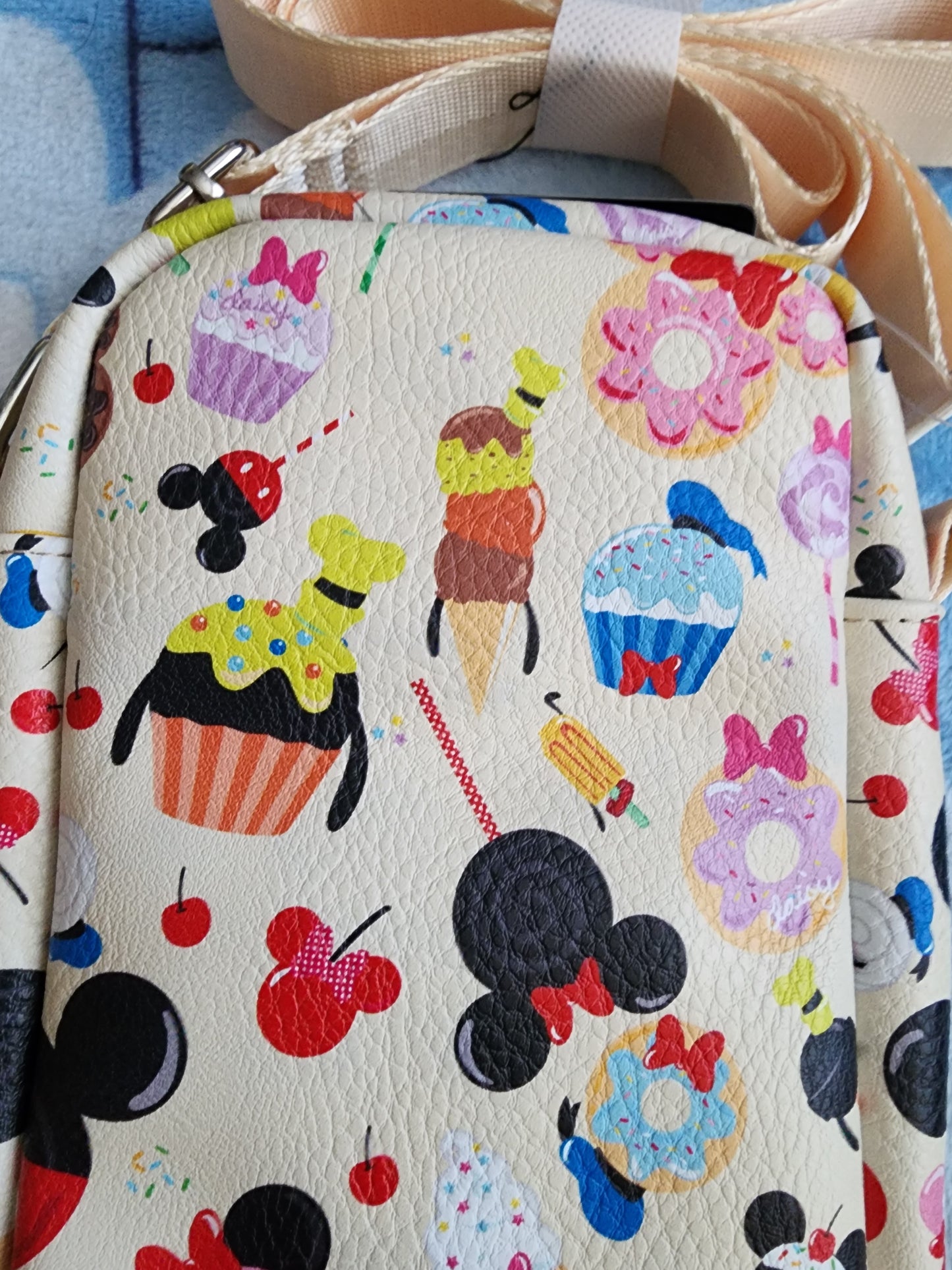 Disney Mickey and Friends Delicious Desserts Crossbody Bag