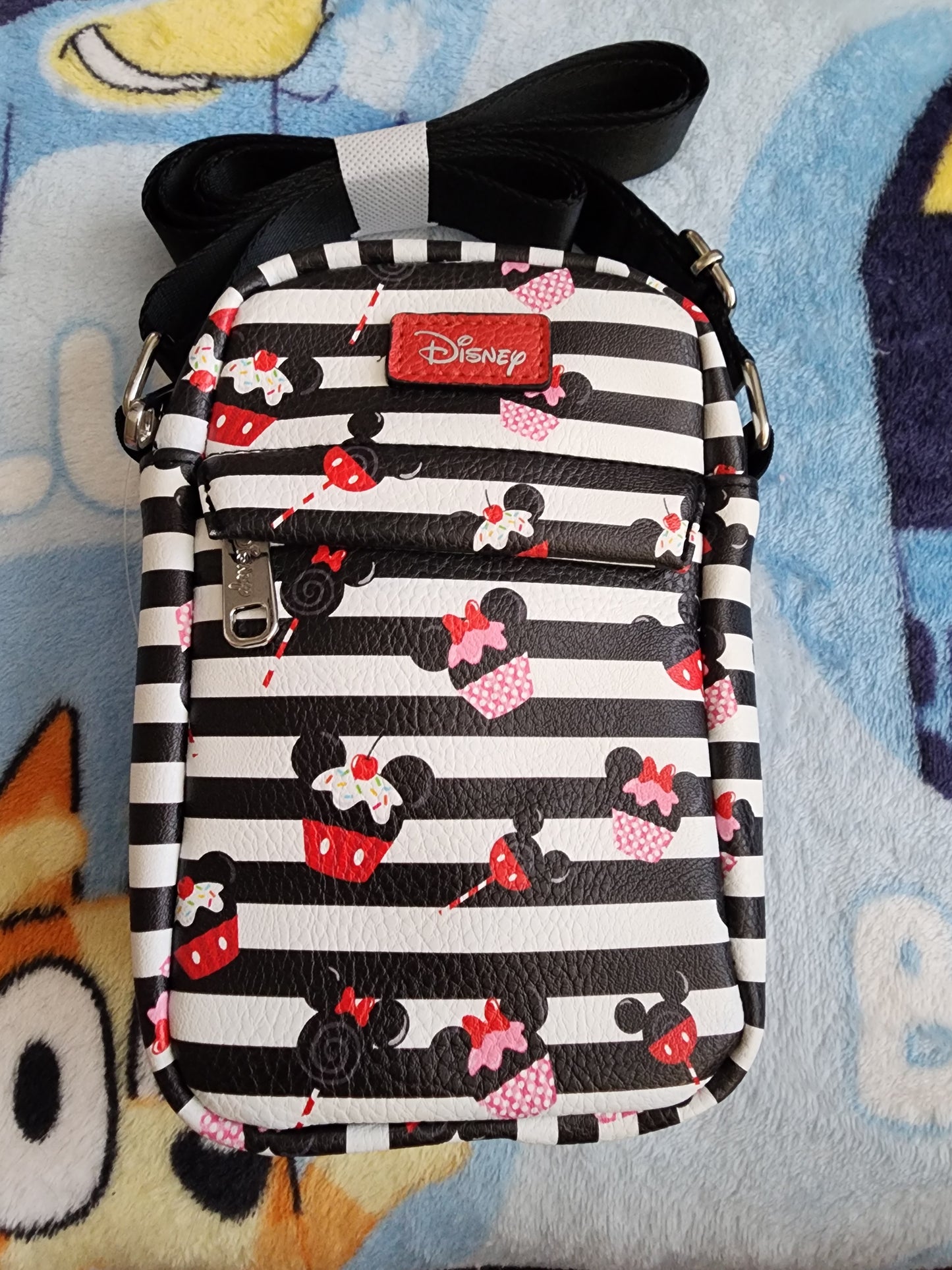 Disney Mickey and Minnie Delicious Desserts Crossbody Bag