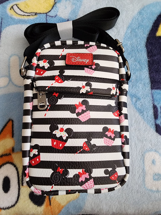 Disney Mickey and Minnie Delicious Desserts Crossbody Bag