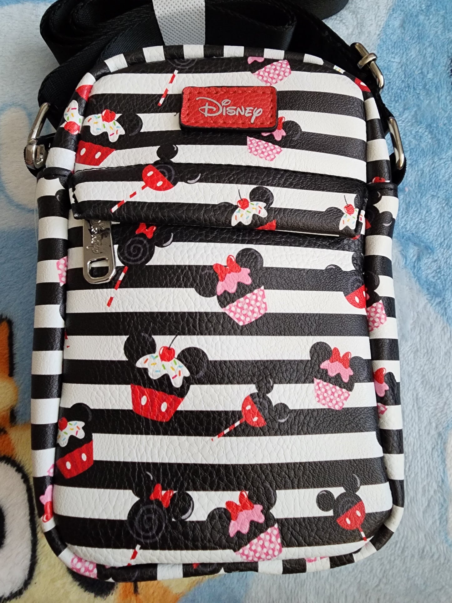 Disney Mickey and Minnie Delicious Desserts Crossbody Bag