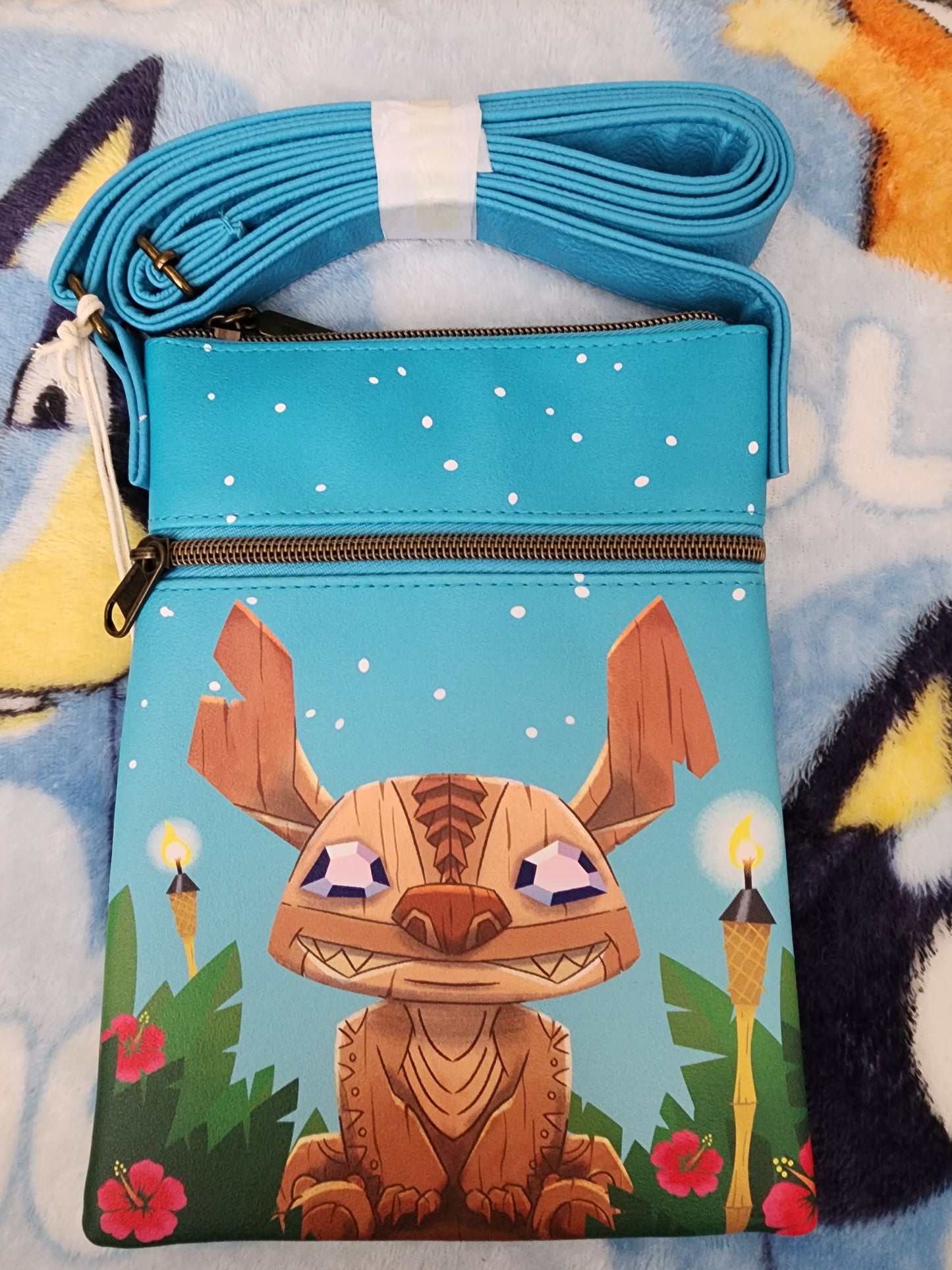 Loungefly Disney Stitch Tiki Crossbody Bag