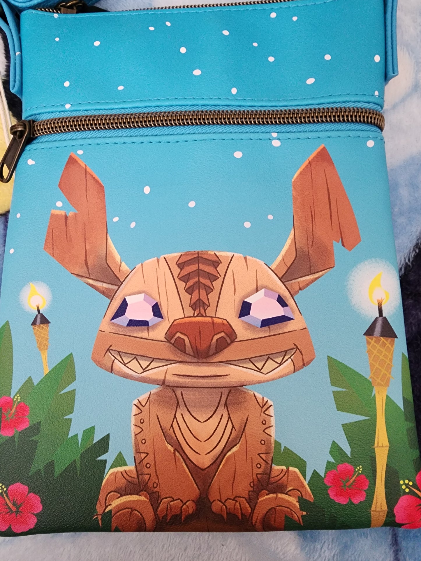 Loungefly Disney Stitch Tiki Crossbody Bag