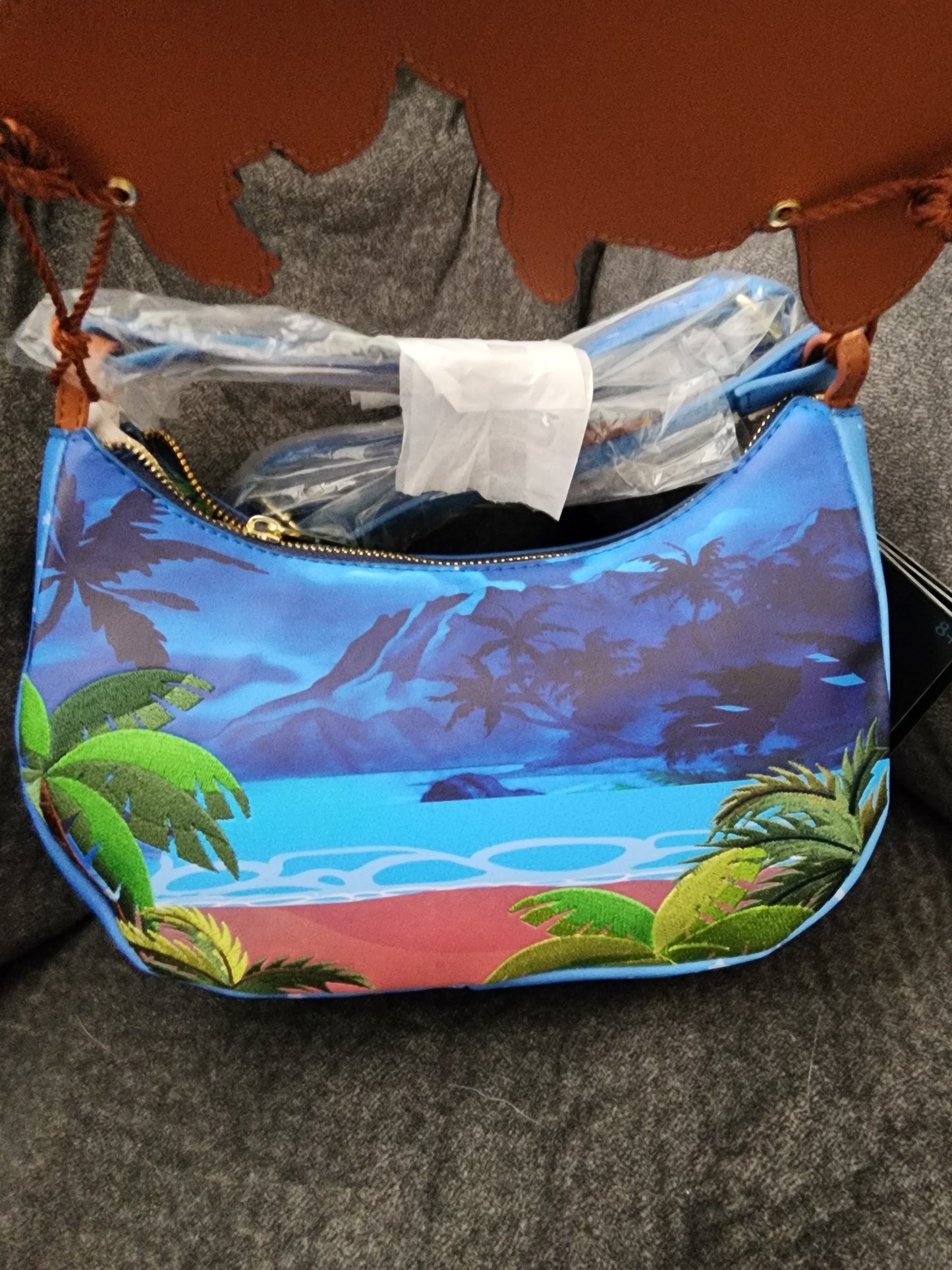 Loungefly Disney Stitch Camping Cuties Hammock Crossbody Bag