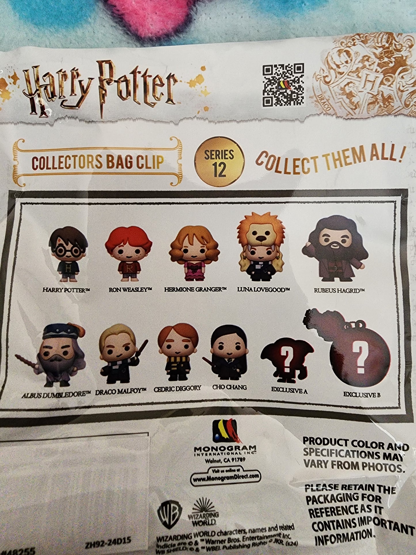 Harry Potter Series 12 Mystery Bag Clips