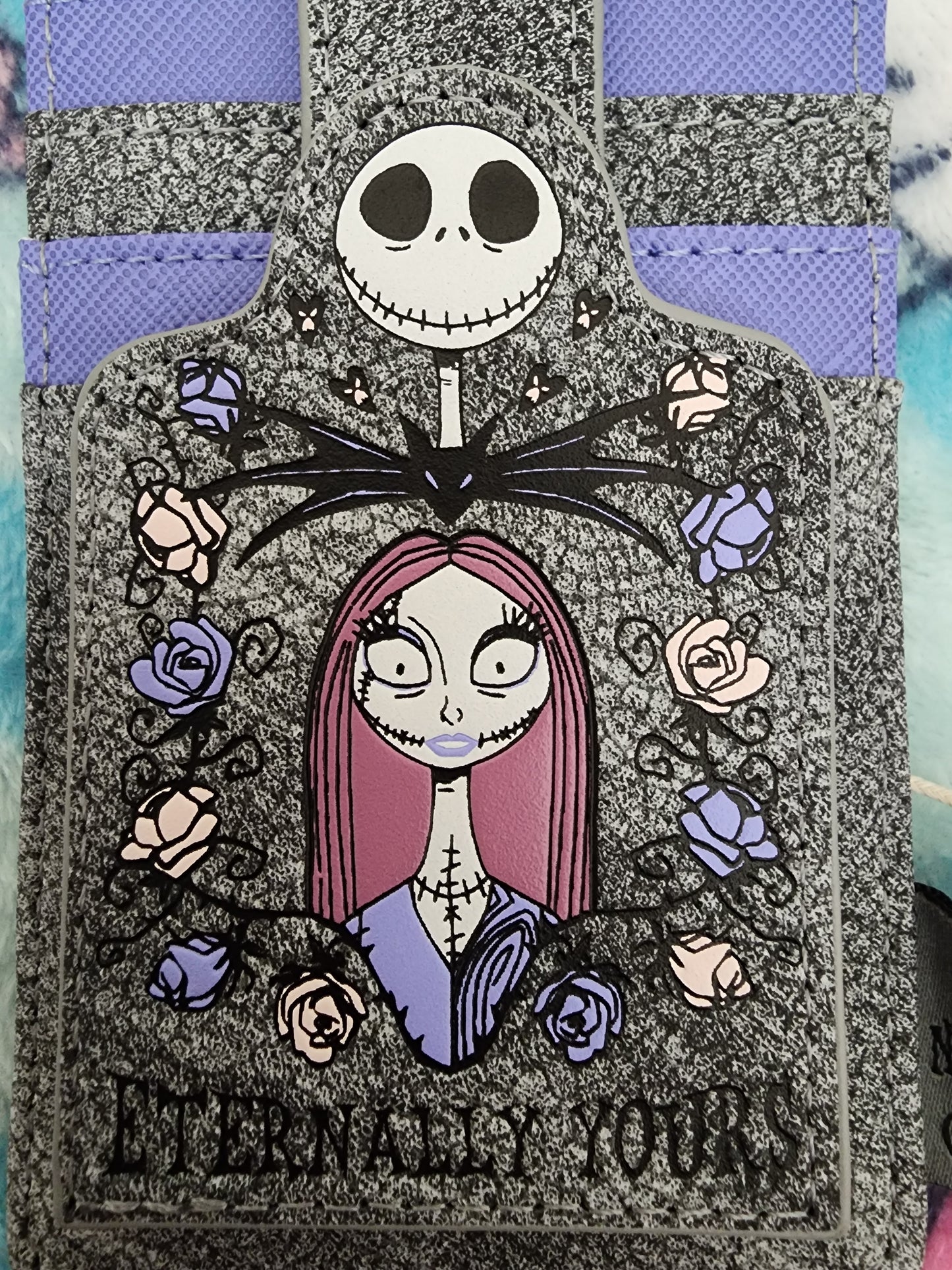 Loungefly Disney Nightmare Before Christmas 30th Anniversary Snap Card Holder