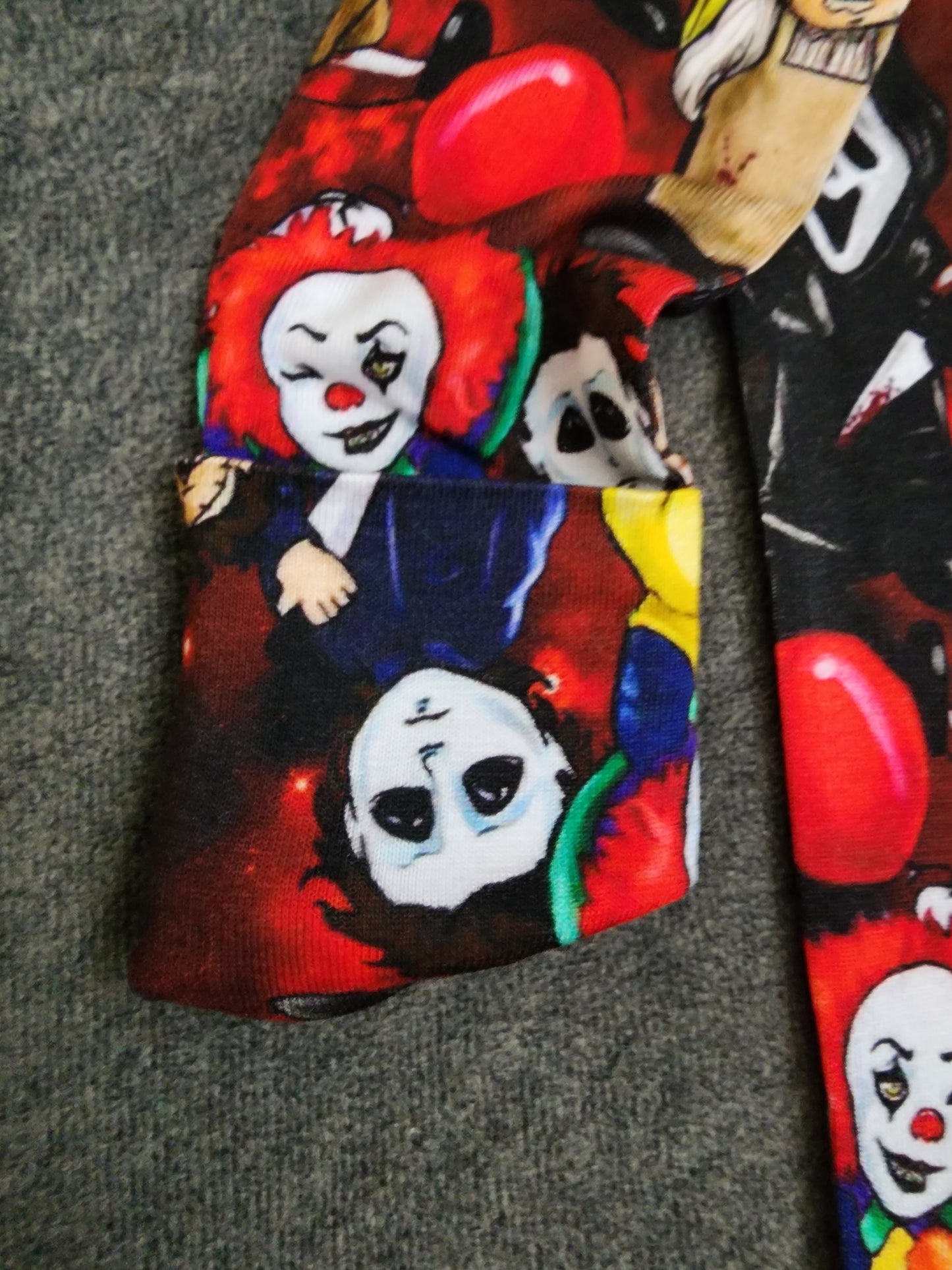 CP Horror Movie Characters Zipper Sleeper Footie PJ's