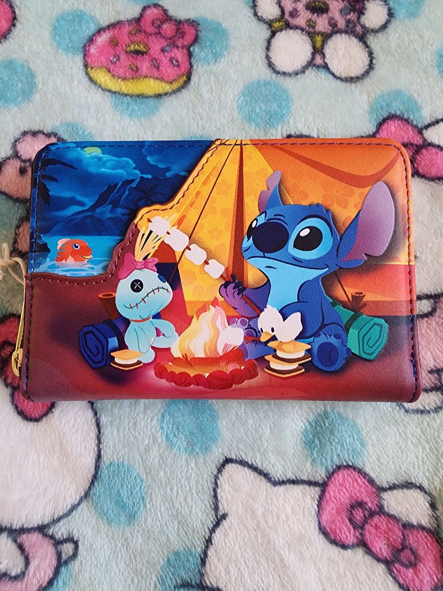 Loungefly Disney Stitch Camping Cuties Wallet