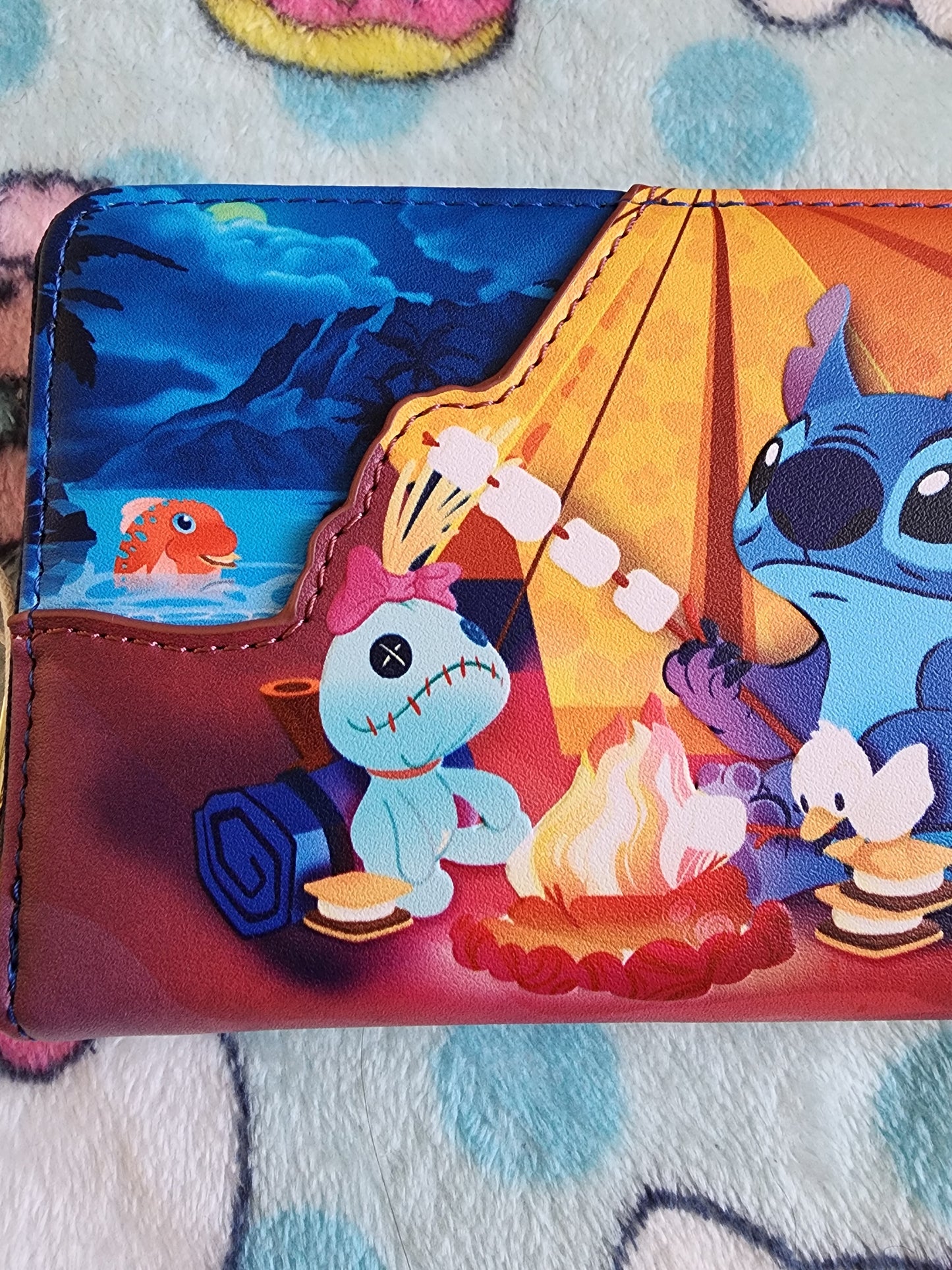 Loungefly Disney Stitch Camping Cuties Wallet