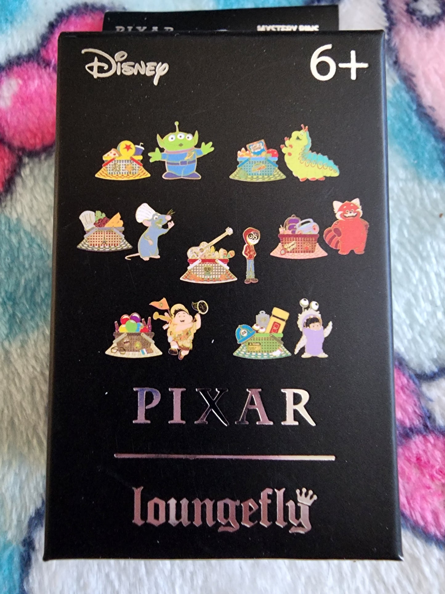 Loungefly Disney Pixar Movie Characters with Picnic Basket Mystery Pins