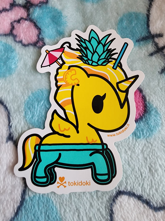 Tokidoki Unicorno Aloha Swril Sticker