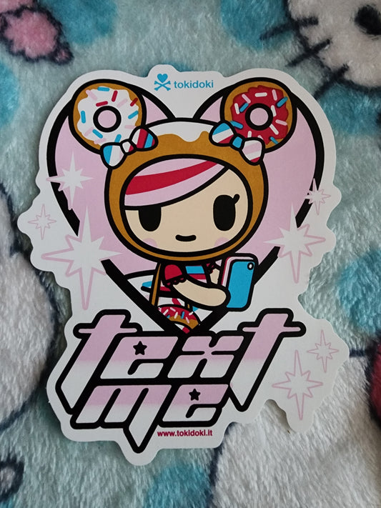 Tokidoki Y2 Kawaii Donutella Sticker