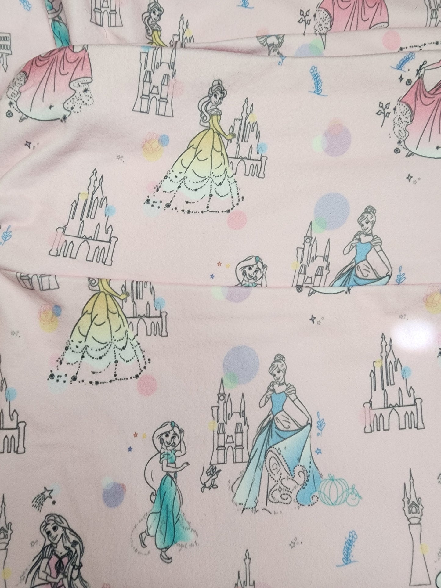 *CP Disney Princesses and Their Castle Leggings