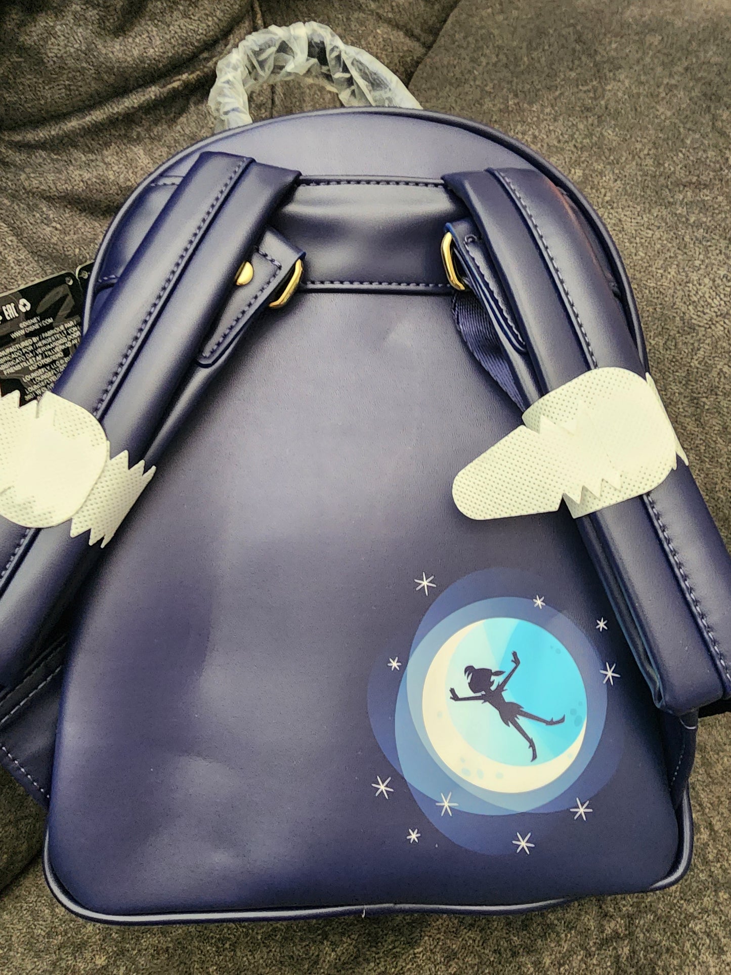 Loungefly Disney Peter Pan and Captain Hook Backpack