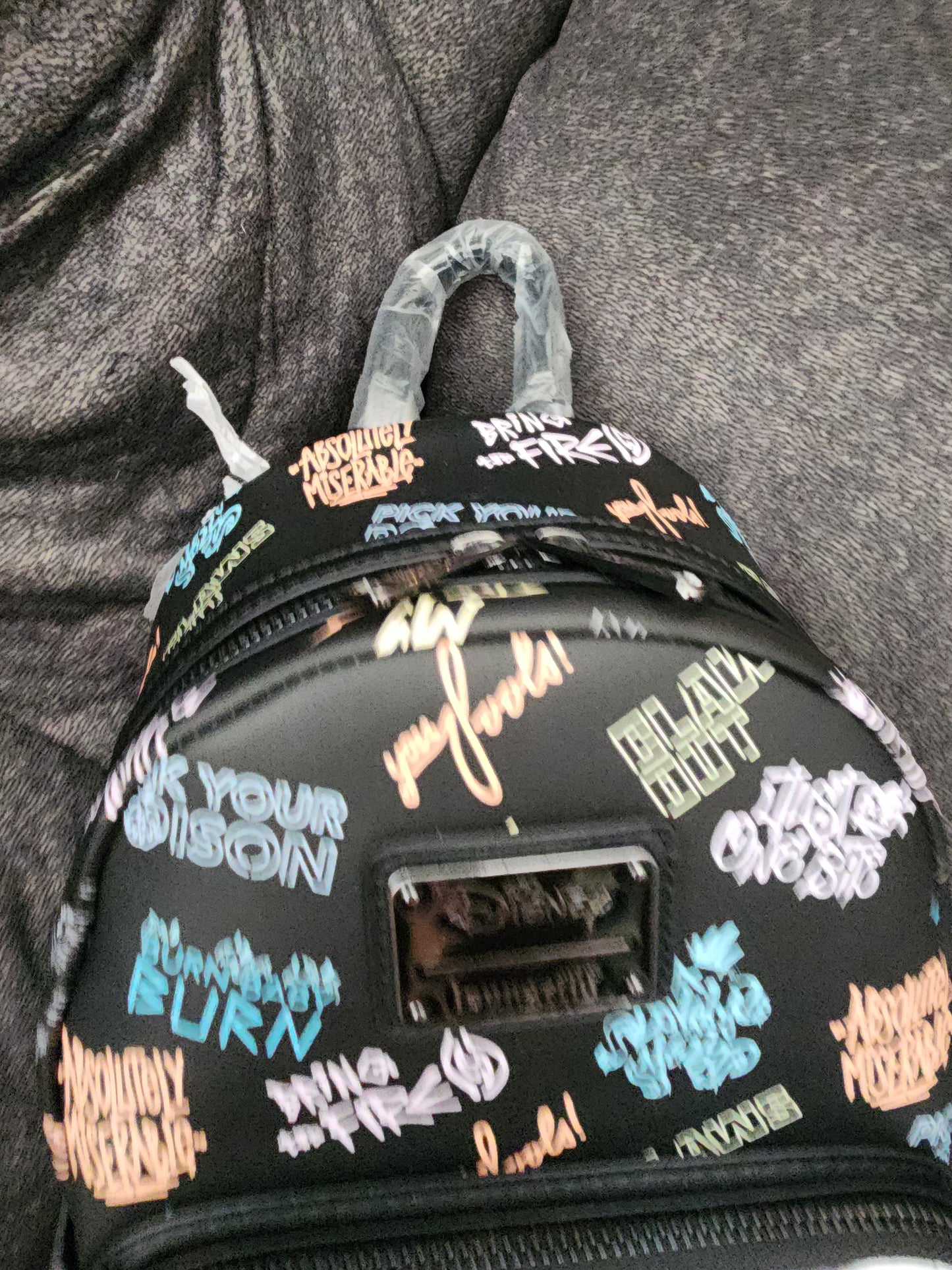 Loungefly Disney Villains Graffiti Backpack