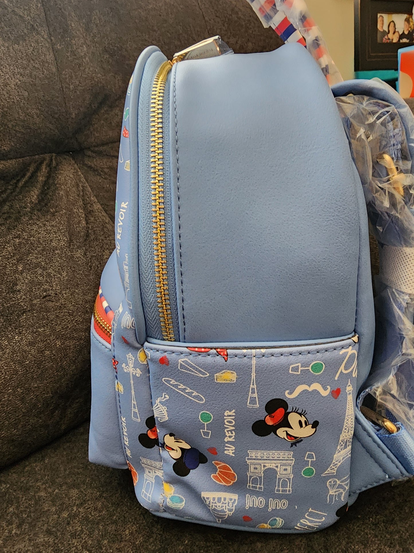 Danielle Nicole Disney Mickey and Minnie Paris Backpack