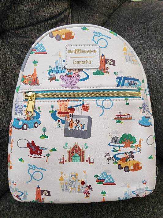 Loungefly Disney Mickey and Friends 50th Anniversary Backpack