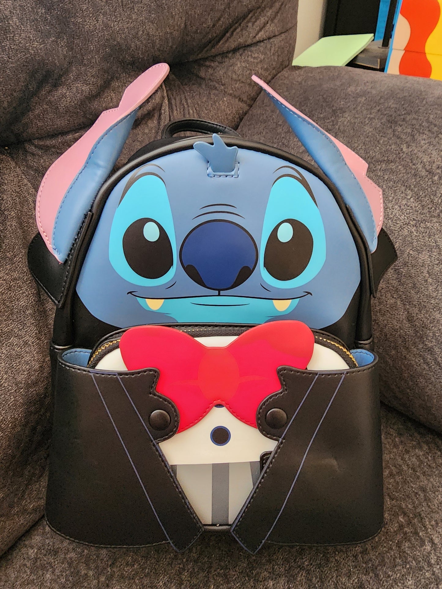 Loungefly Disney Stitch Vampire Bat Backpack