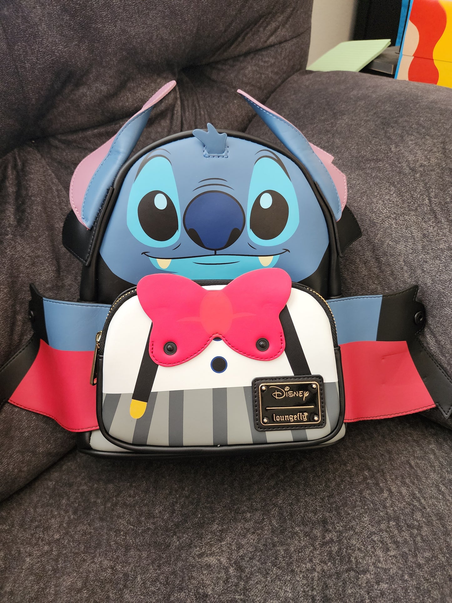 Loungefly Disney Stitch Vampire Bat Backpack