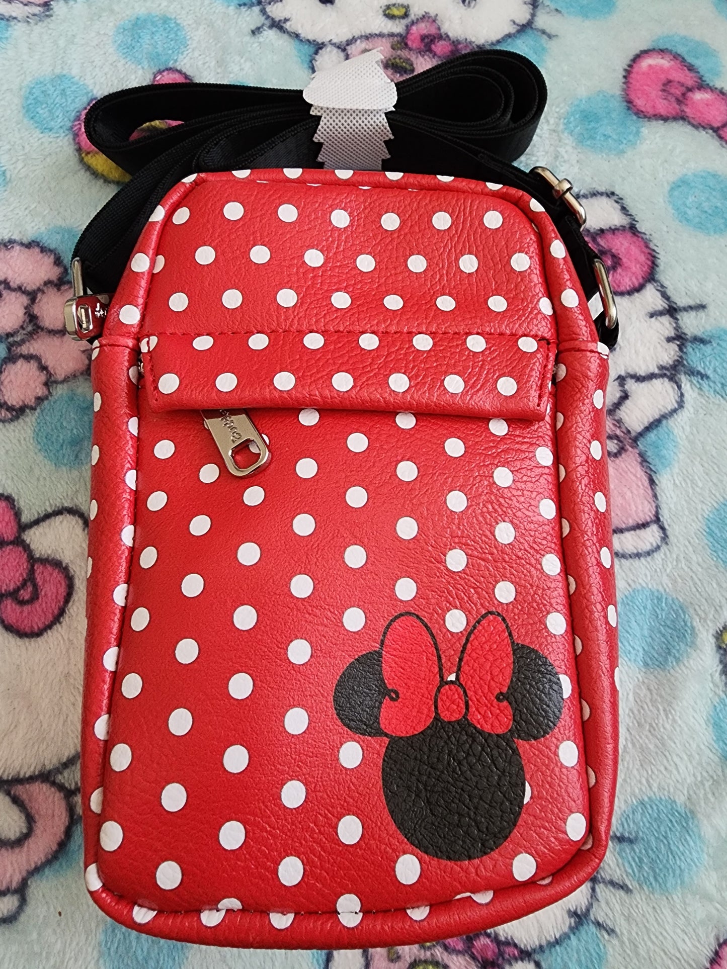 Disney Minnie Mouse Polka Dots Crossbody Bag