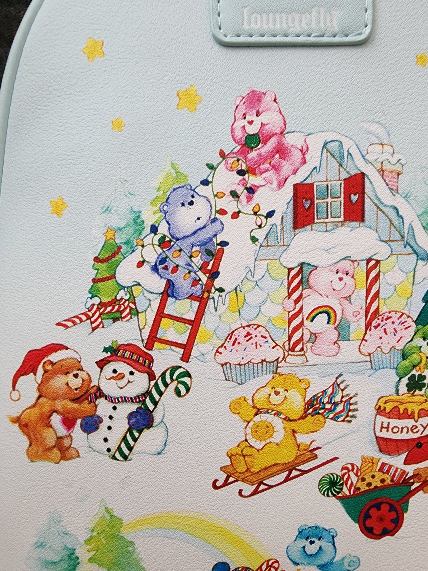 Loungefly Care Bears Christmas Backpack