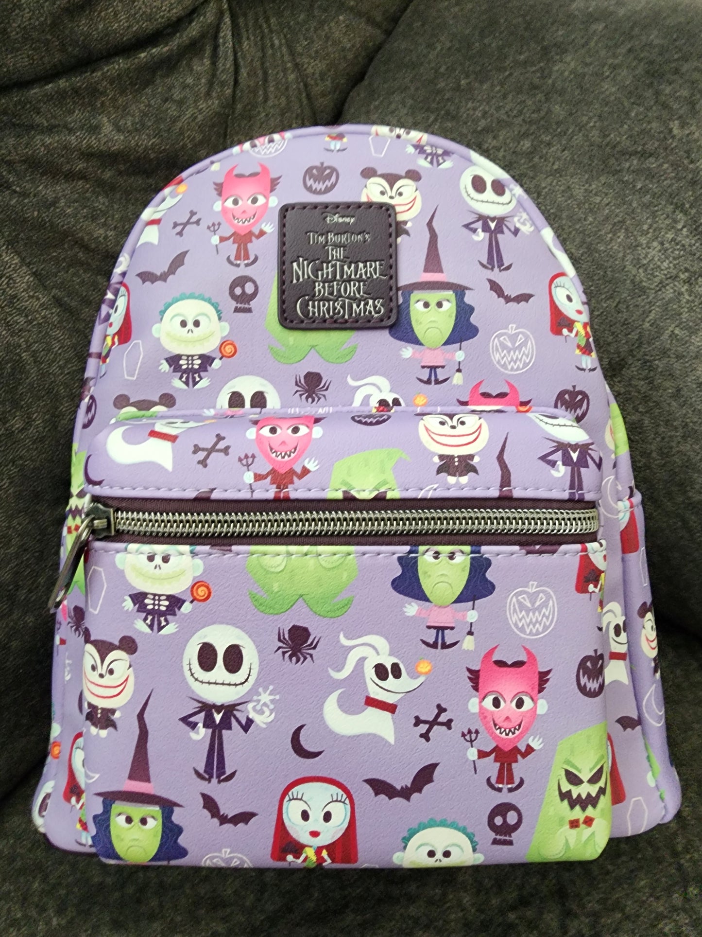 Loungefly Disney Nightmare Before Christmas 30th Anniversary Chibi Backpack