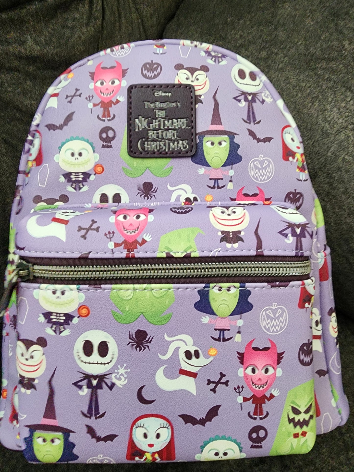 Loungefly Disney Nightmare Before Christmas 30th Anniversary Chibi Backpack