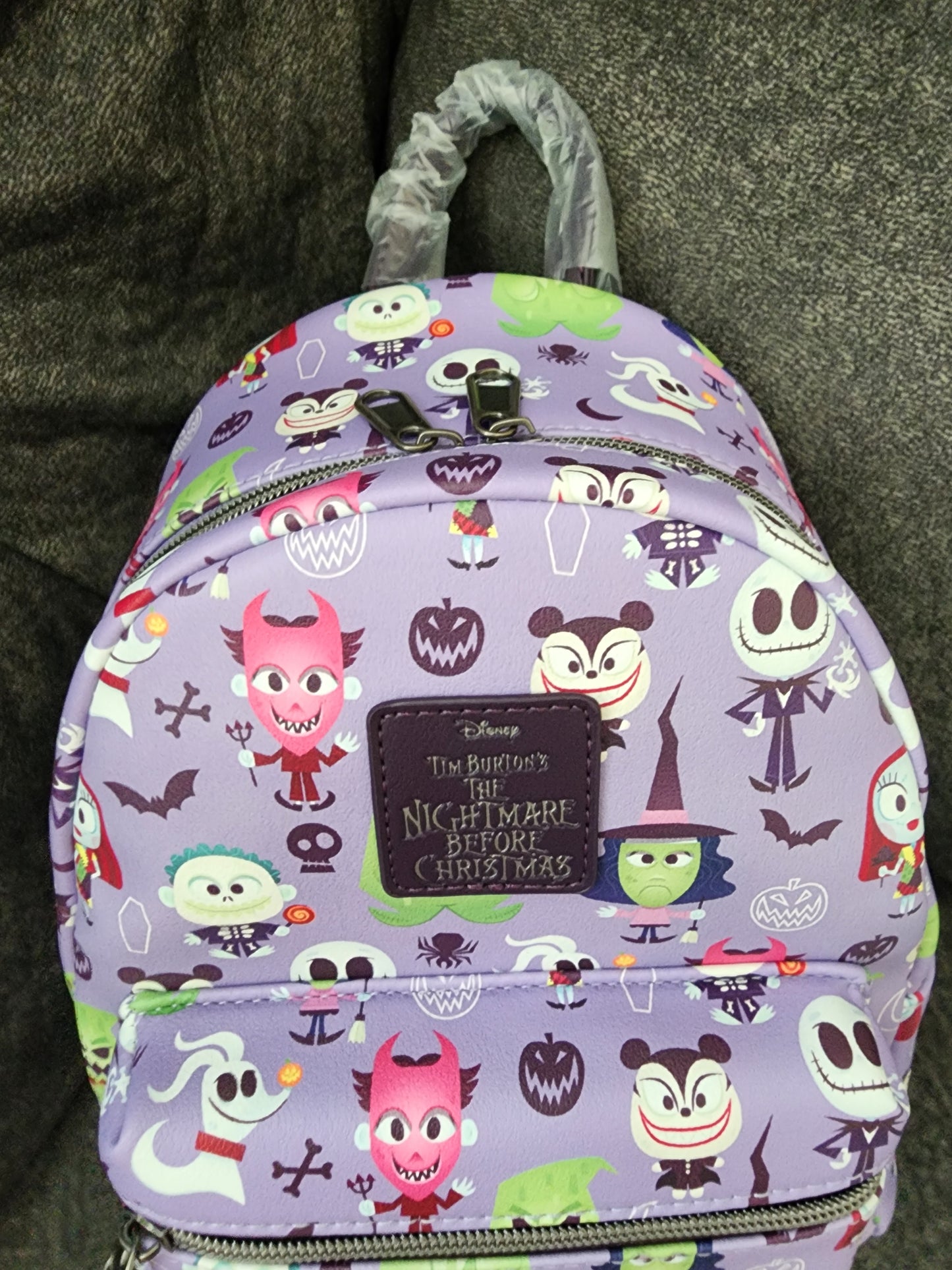 Loungefly Disney Nightmare Before Christmas 30th Anniversary Chibi Backpack