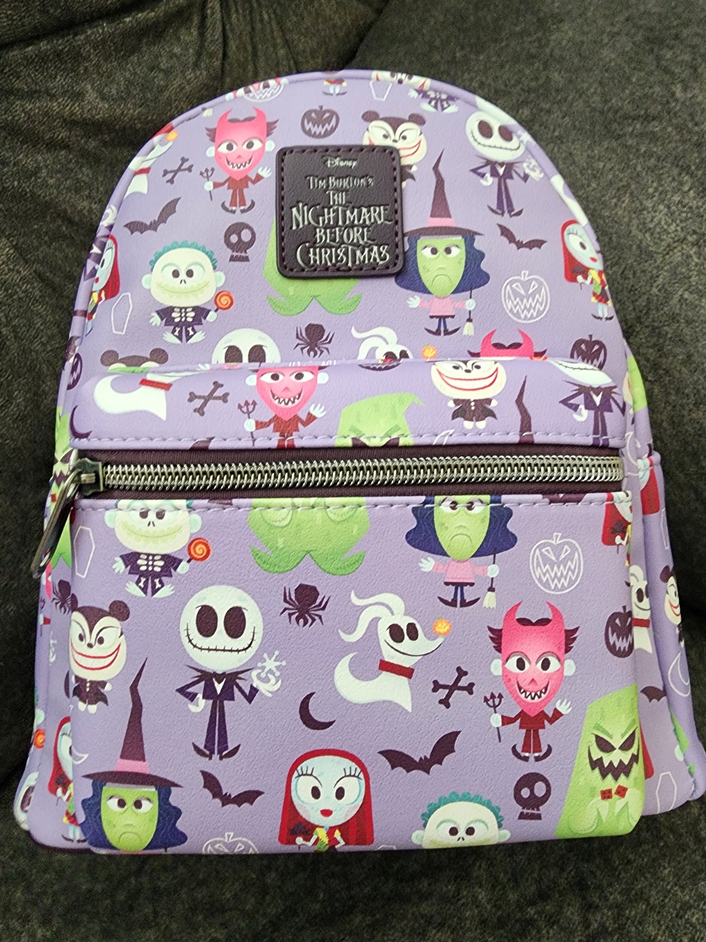 Loungefly Disney Nightmare Before Christmas 30th Anniversary Chibi Backpack