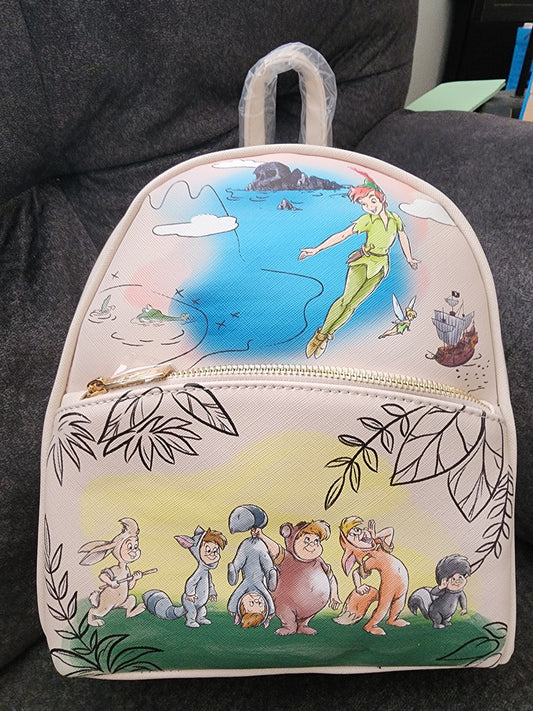 Danielle Nicole Disney Peter Pan, Tinkerbell and the Lost Boys Backpack
