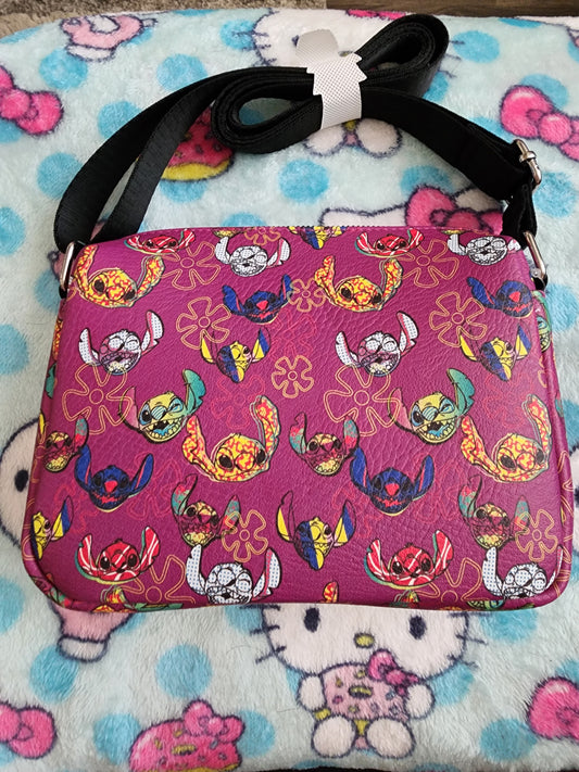 Disney Stitch Faces Crossbody Bag
