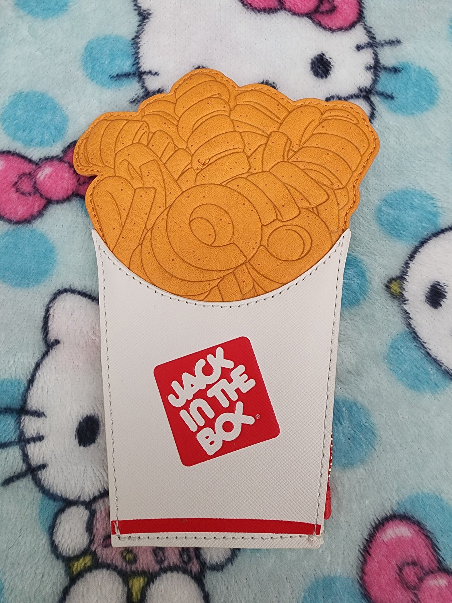 Loungefly Jack in the Box Curly Fries Card Holder