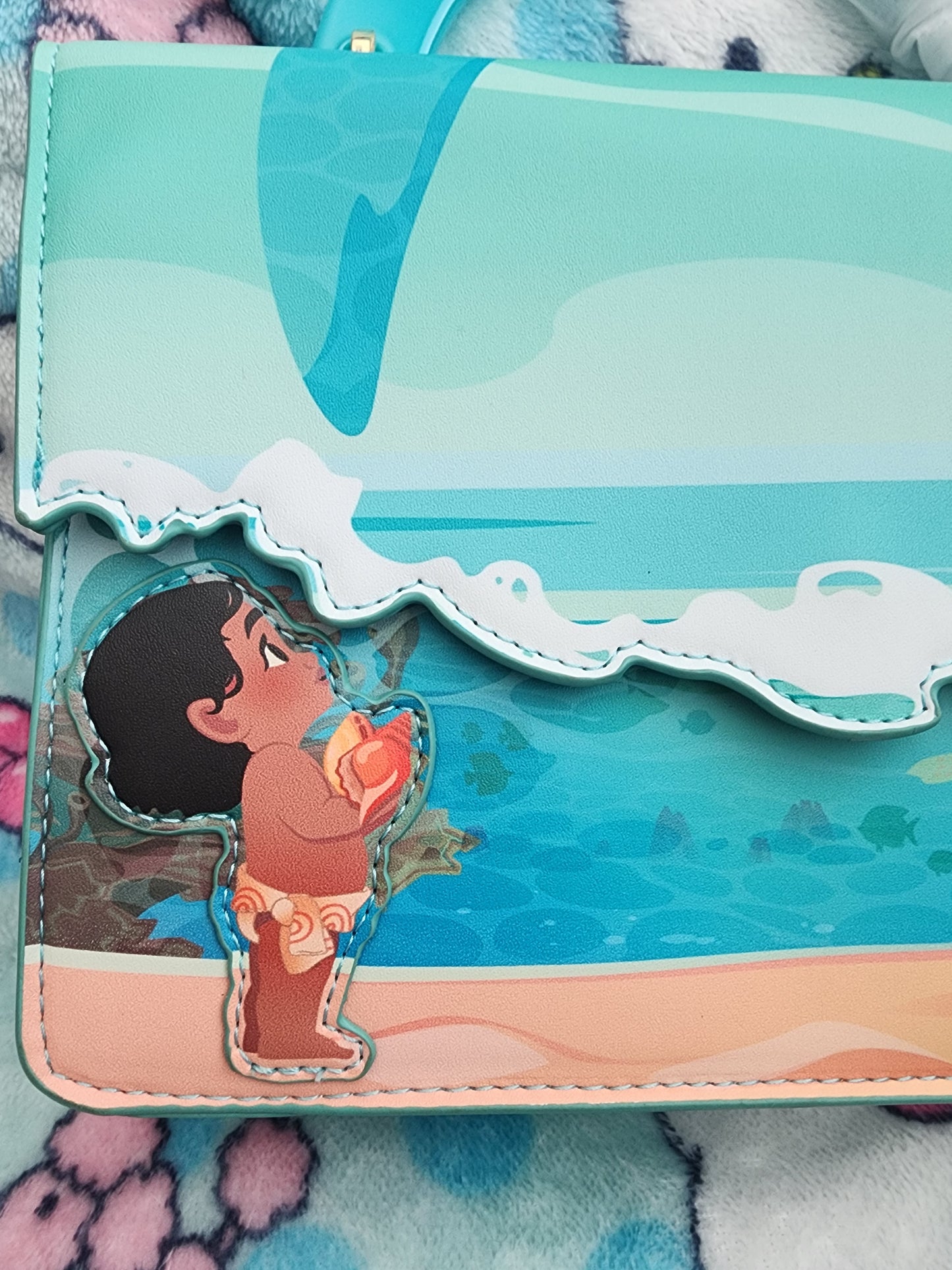 Loungefly Disney Baby Moana Crossbody Bag