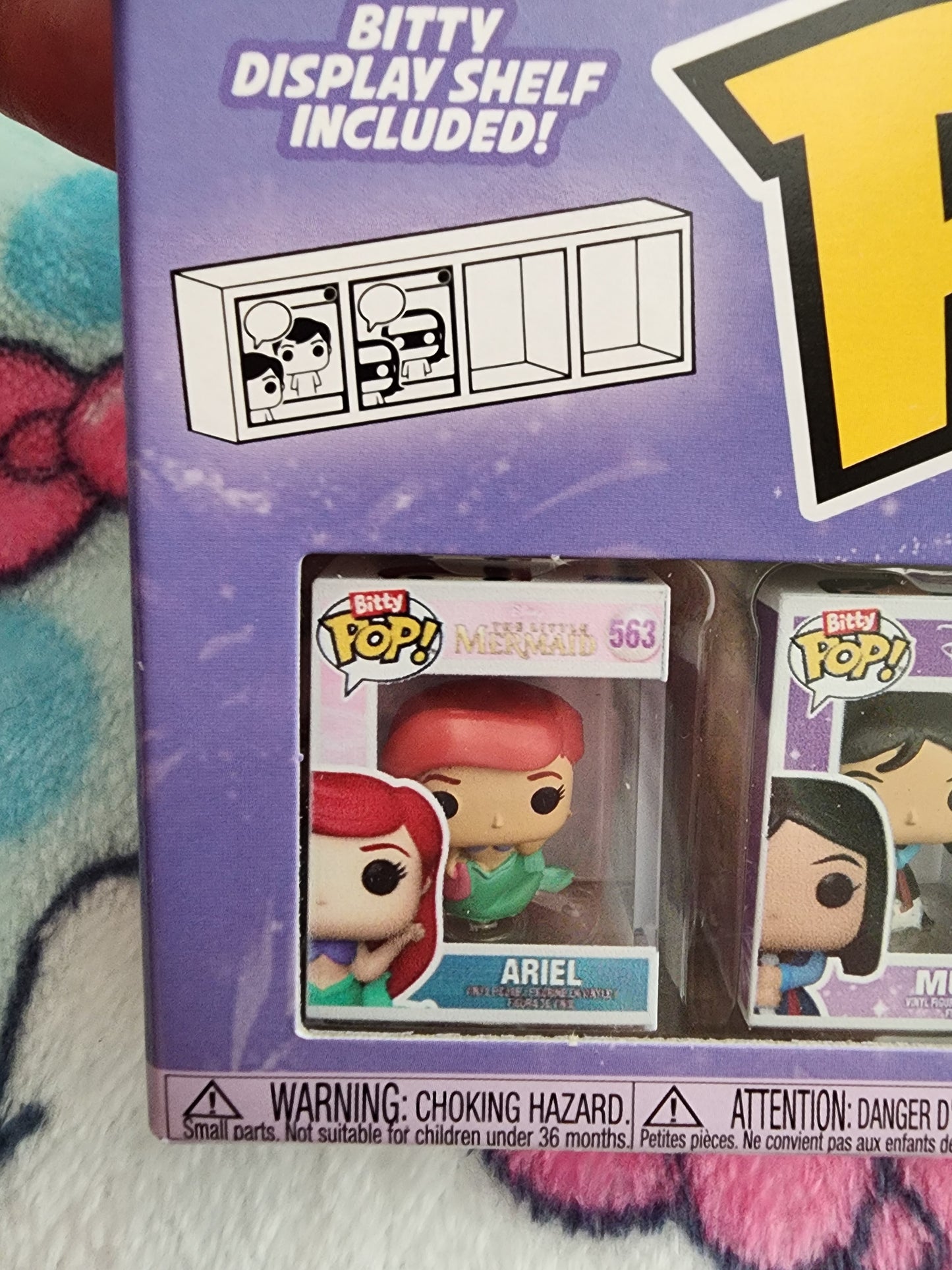 Funko Bitty Pops Disney Princess Set of 4