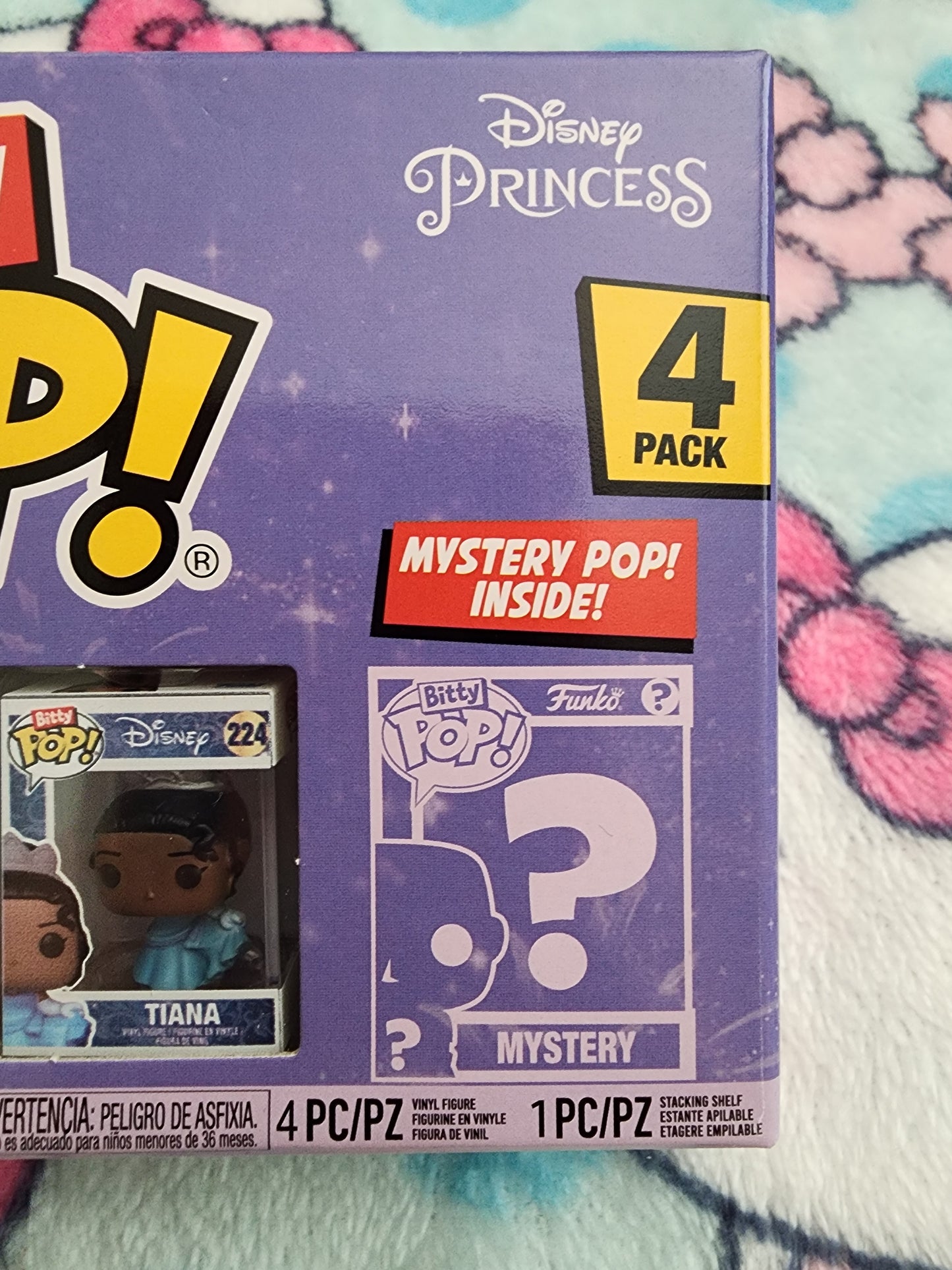 Funko Bitty Pops Disney Princess Set of 4