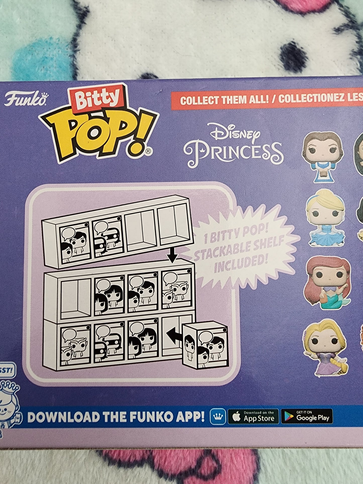 Funko Bitty Pops Disney Princess Set of 4