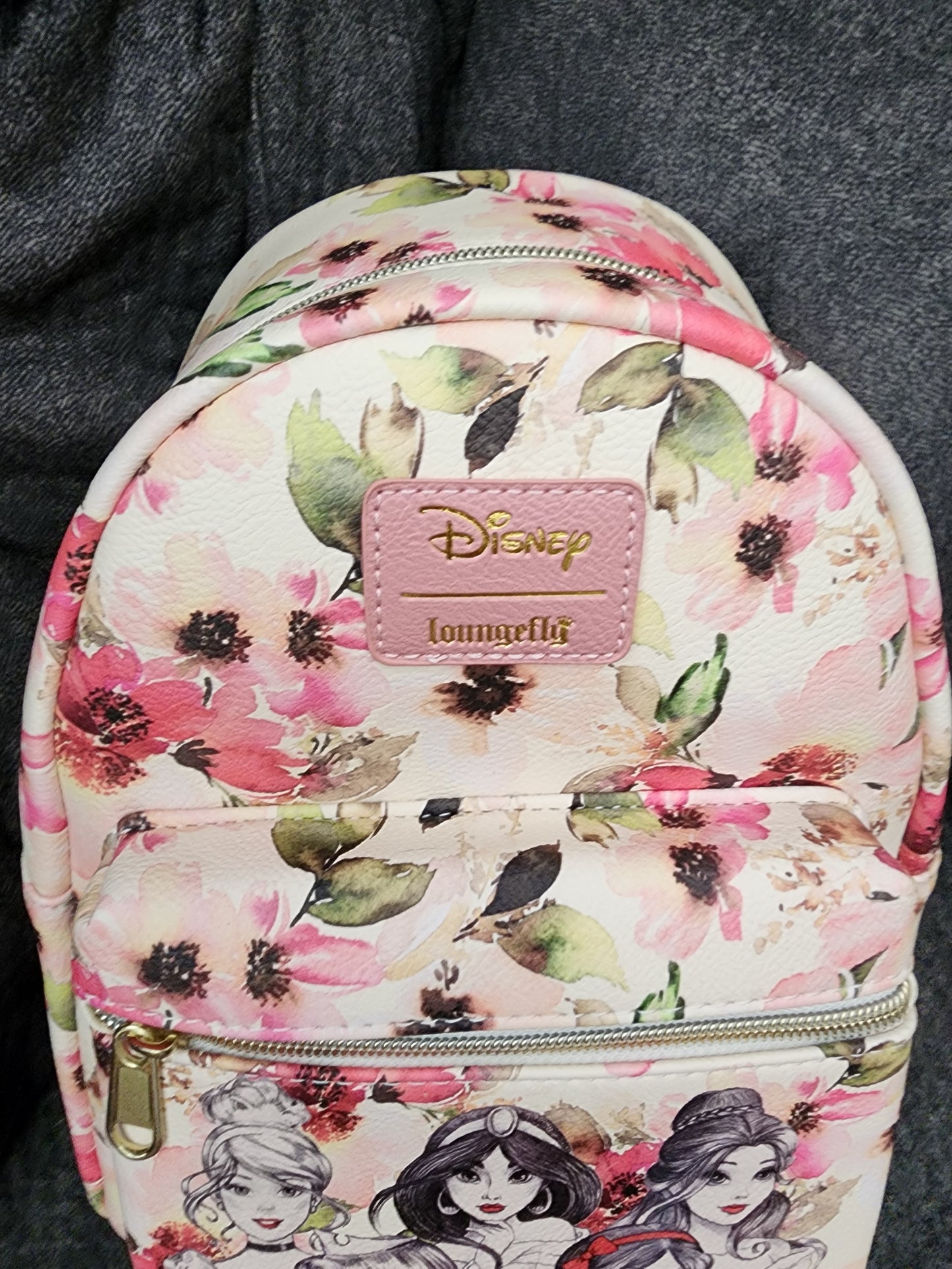 Loungefly Disney Princess Sketch Floral Backpack