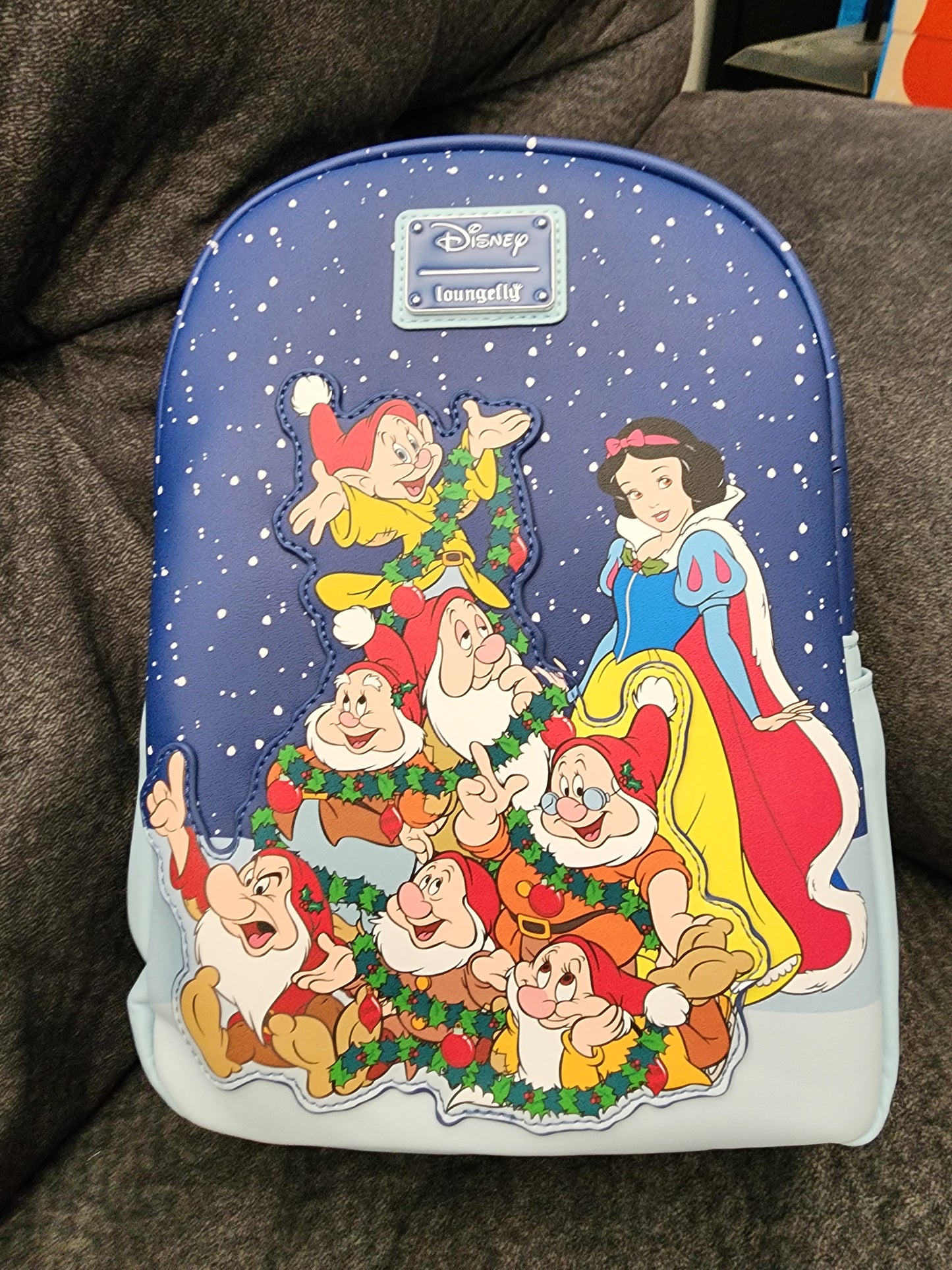 Loungefly Disney Snow White and The Seven Drawfs Holidays Backpack