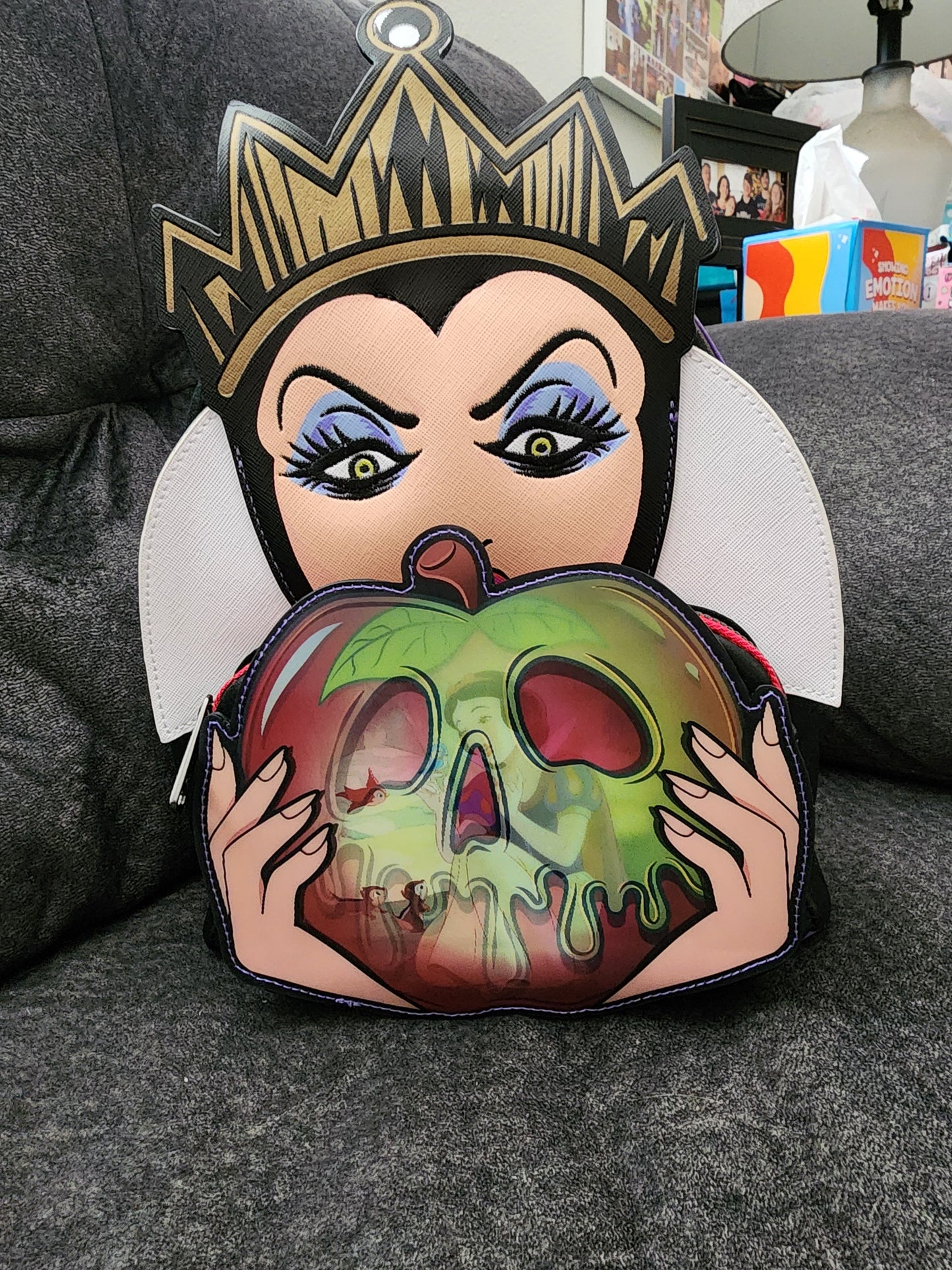 Loungefly Disney Evil Queen, Snow White Holographic Backpack