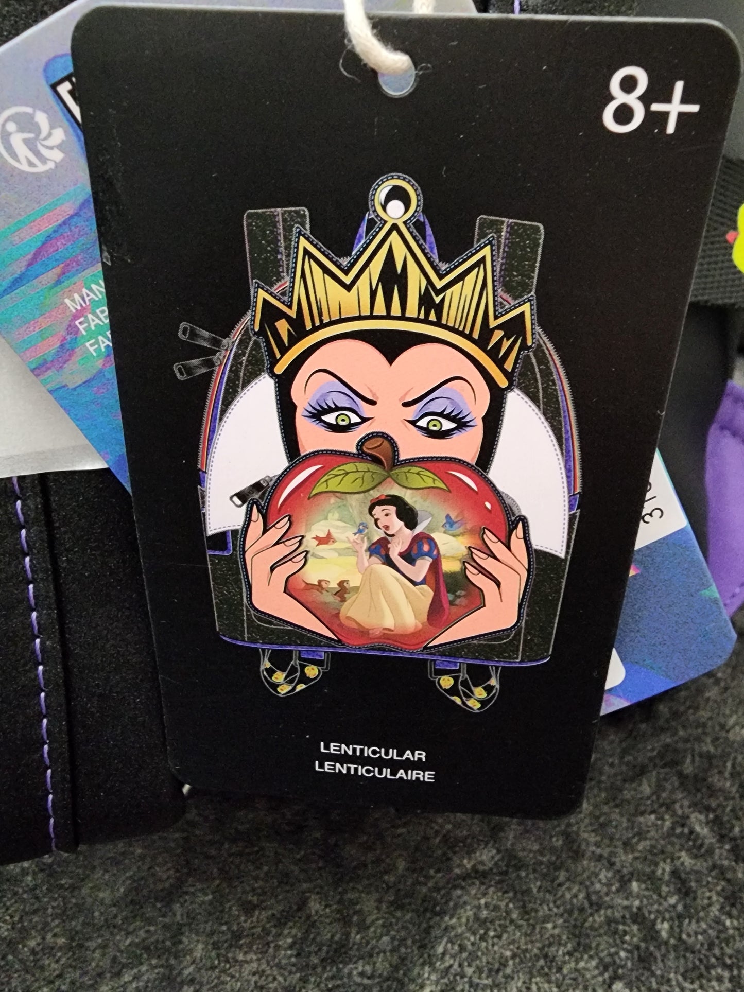 Loungefly Disney Evil Queen, Snow White Holographic Backpack